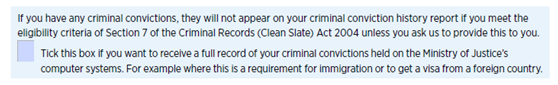 手把手教您如何申请新西兰无犯罪证明（New Zealand Criminal Record/Criminal Conviction History）