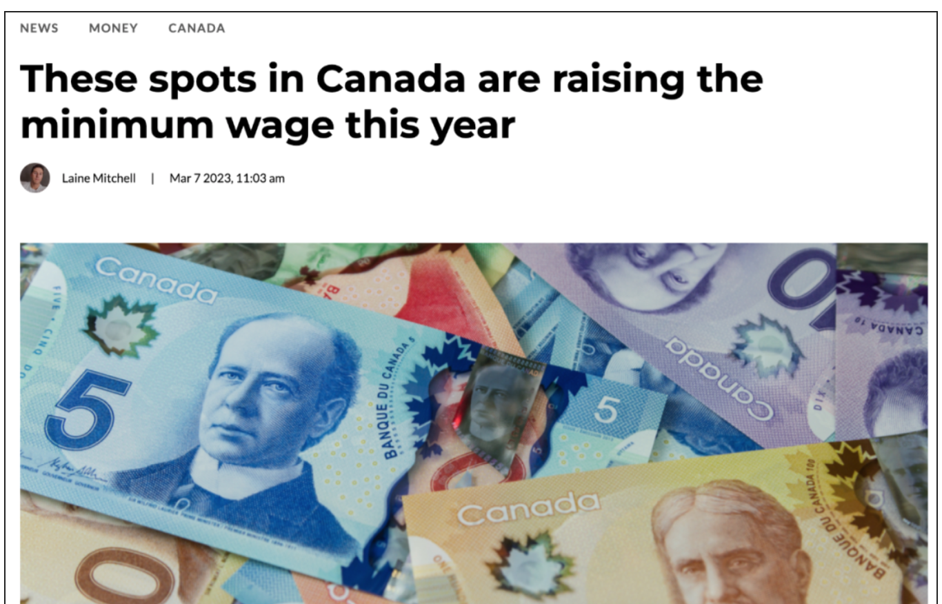 15周带薪假！加拿大将推全新EI福利！4月起多省份最低工资要涨！