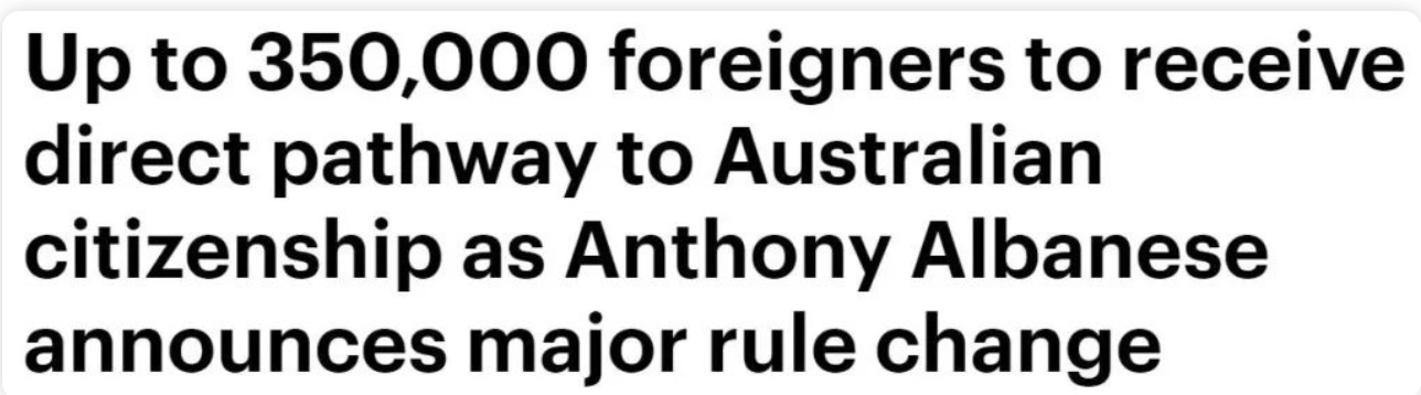 重磅！澳洲移民制度将重大改革，35万人可直接入籍，无需先拿PR！这类签证恐被取消！史上最大“移民潮”来袭，65万人疯狂涌入